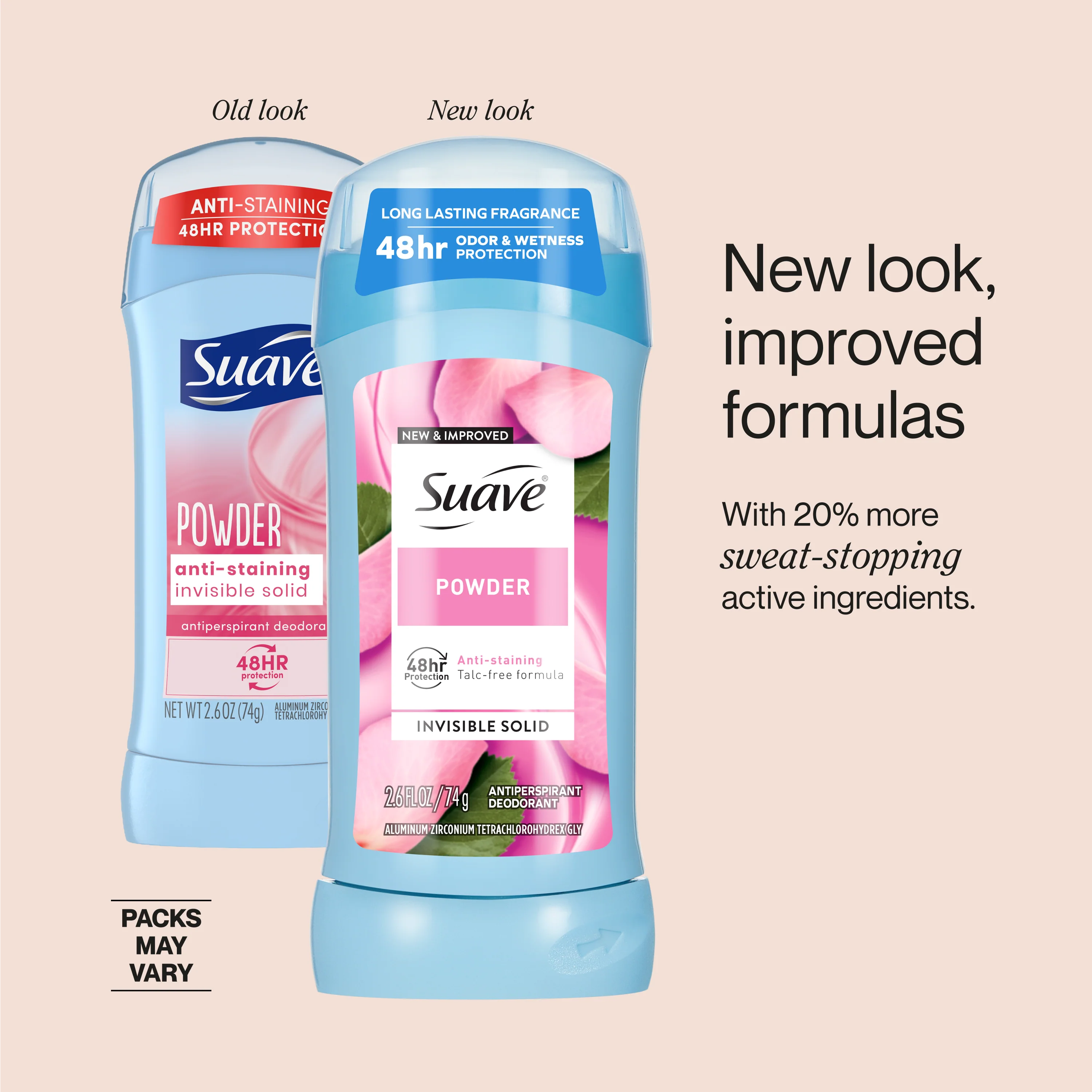 Powder Invisible Solid Antiperspirant Deodorant Stick - Image 3