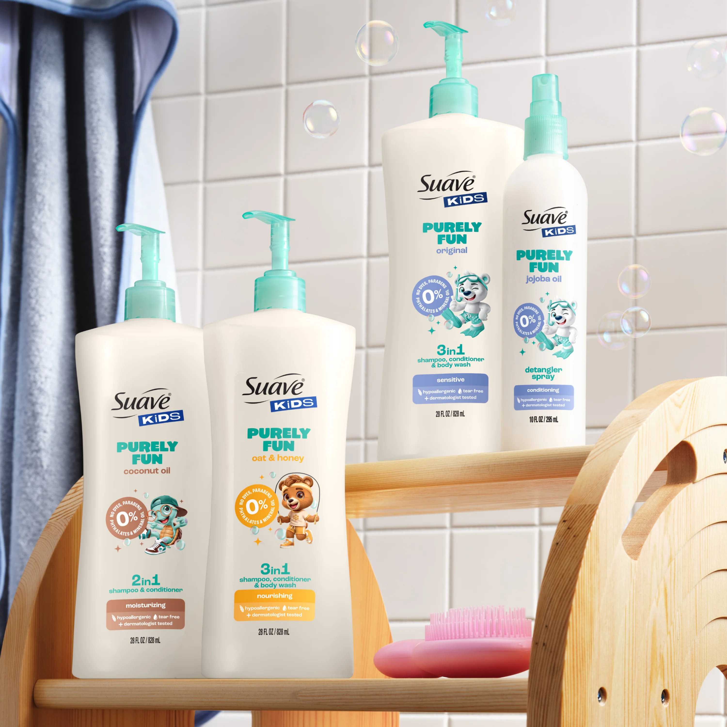 Kids Purely Fun Coconut Oil 2-in-1 Shampoo & Conditioner - Image 10